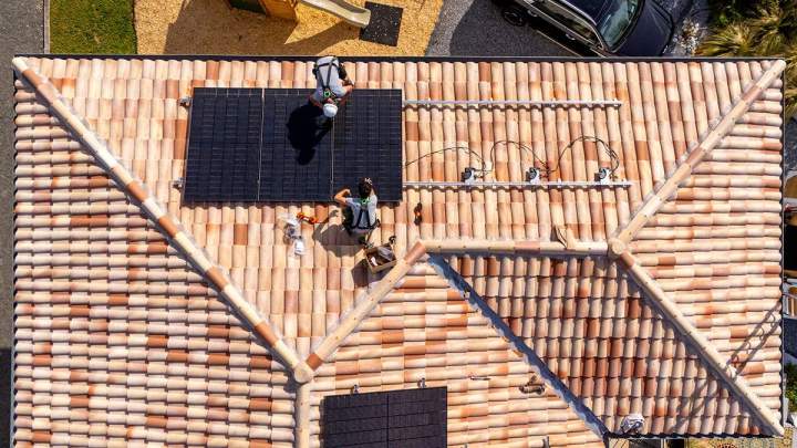 Installation panneaux photovoltaïques Mérignac