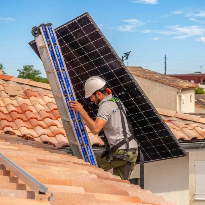 installation panneaux photvoltaïque